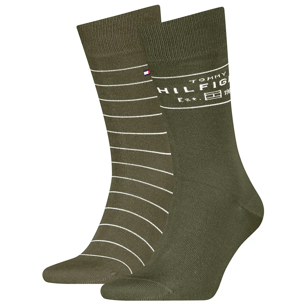 

Носки 2 шт Tommy Hilfiger 701236634, зеленый