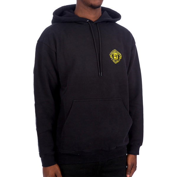 Толстовка quest hoodie medium fit 'black' Balenciaga, черный — фото 4