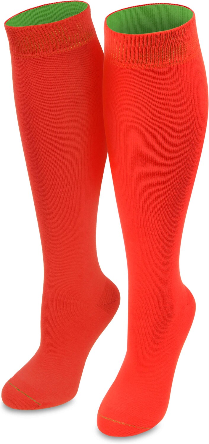 

Носки normani 1 шт Kniestrümpfe Bi Color, цвет Rot/Apfelgrün