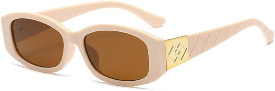 

Маленькие овальные солнцезащитные очки для женщин и мужчин, металлические очки, солнцезащитные очки для улицы, винтажные очки с защитой от УФ-излучения UV400 HDUBFY, 5