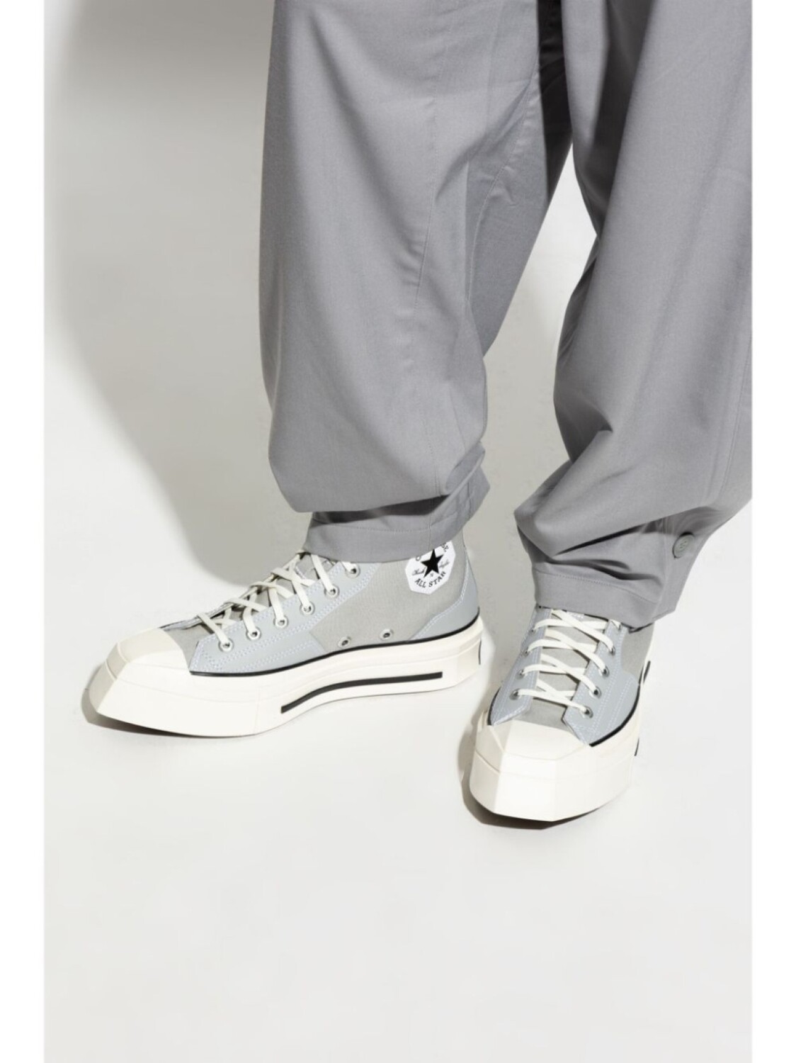 Converse кеды Chuck 70 De Luxe Squared, серый — фото 2