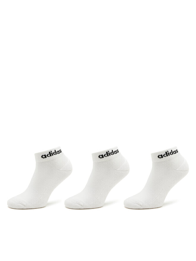 

Носки Linear Ankle Socks Cushioned Socks 3 Pairs adidas, белый