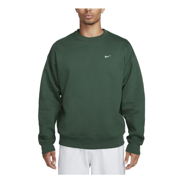 

Толстовка с капюшоном Solo Swoosh из флиса Crew Nike, зеленый