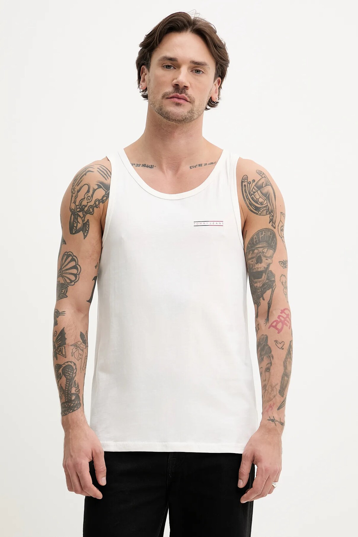 

Футболка из хлопка Tommy Jeans, белый