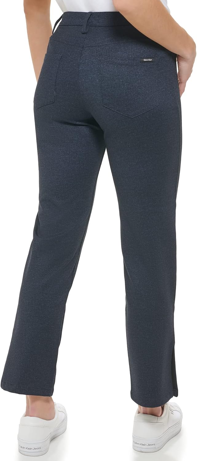 Женская спортивная куртка Calvin Klein Essential из эластичного денима (большие размеры), Med Indigo — фото 4