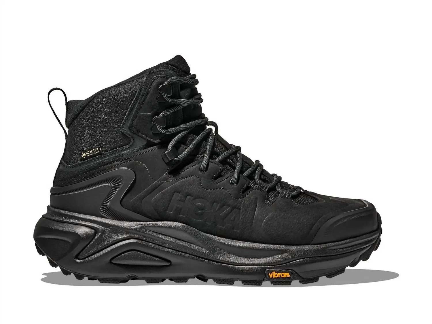 Hoka Мужские походные ботинки Kaha 3 GTX, черные/черные