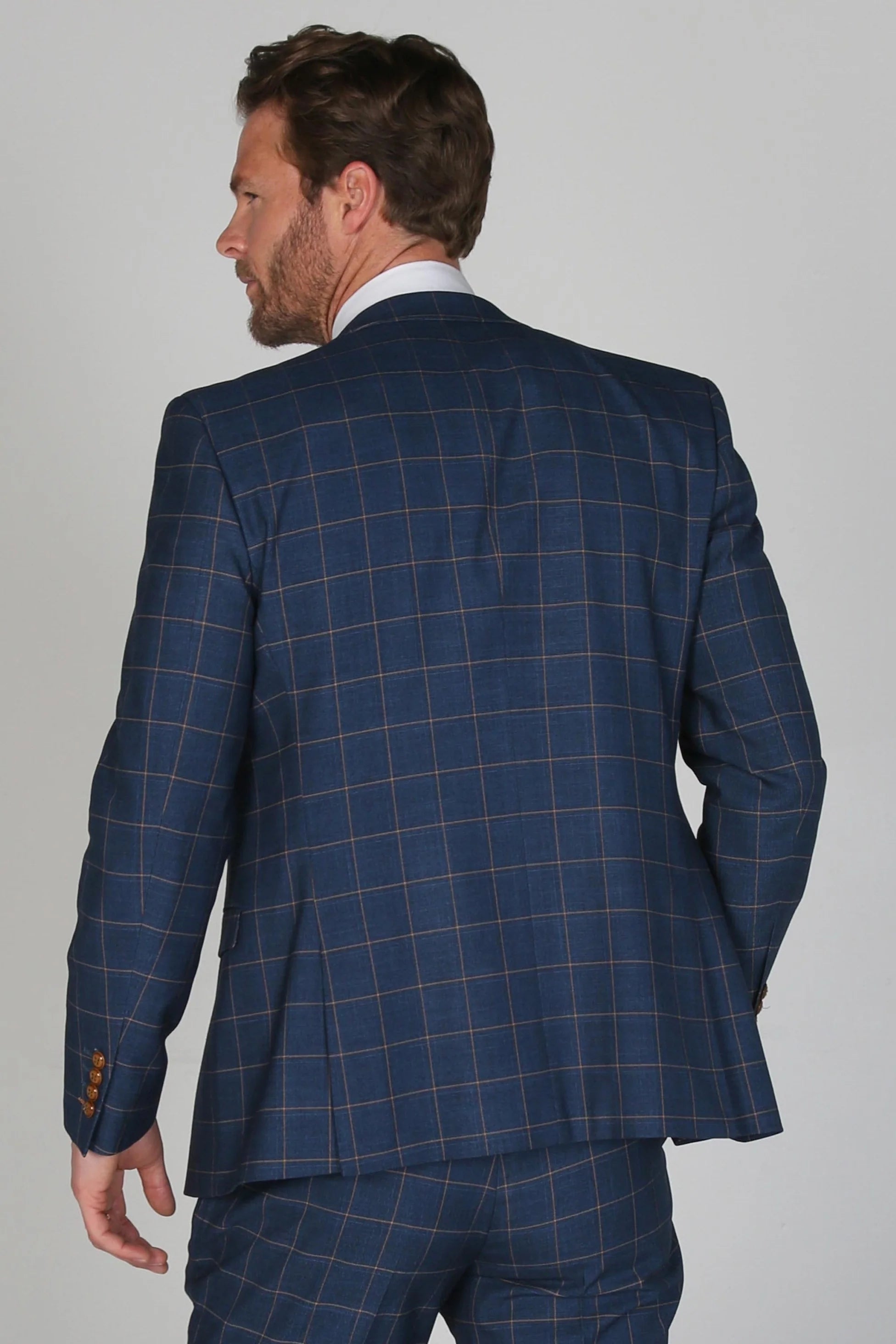 

Hamleys - Элегантный блейзер в клетку Paul Andrew, синий