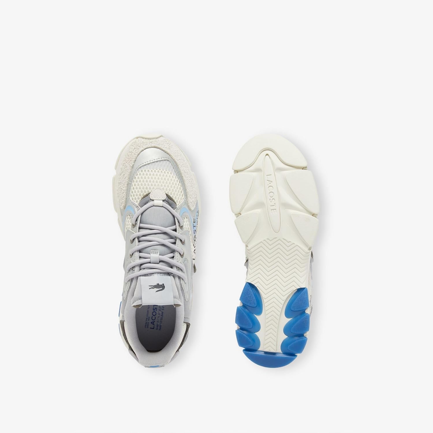 Мужские кроссовки Lacoste L003 Neo, Lt Gry/Slv — фото 4