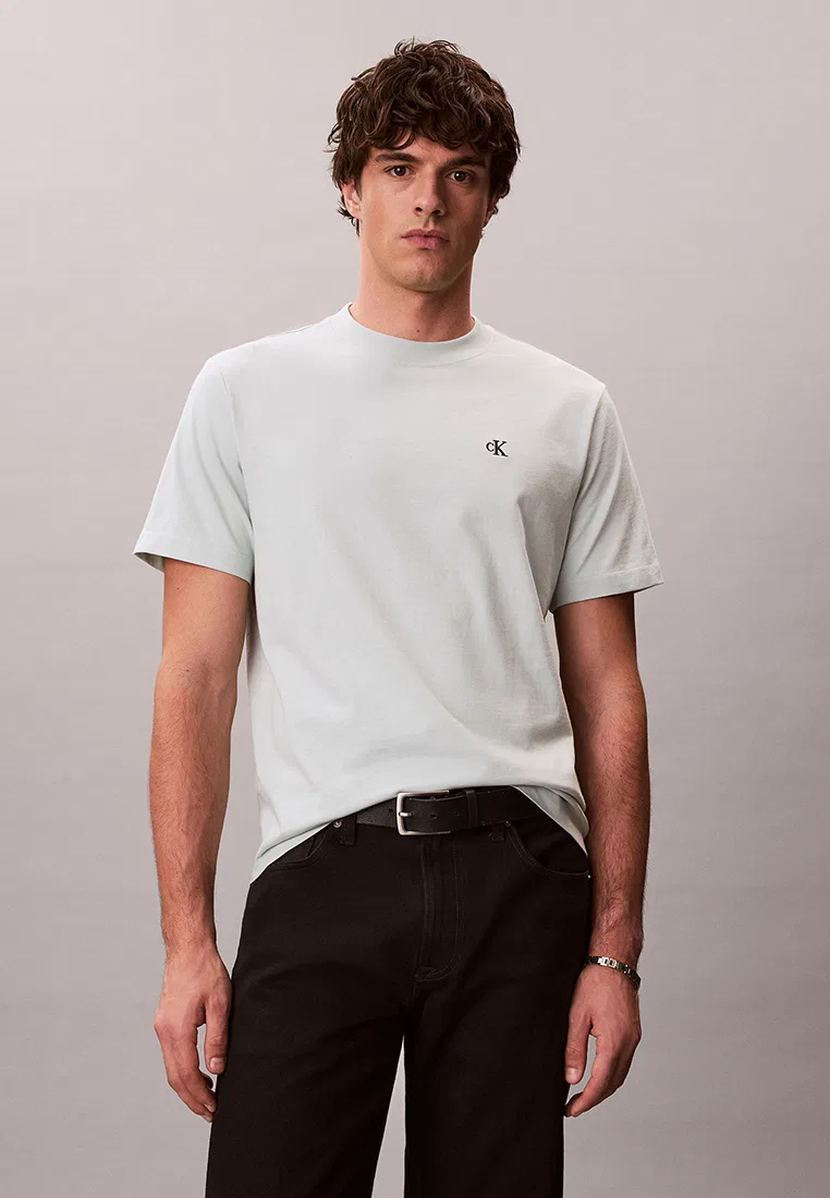 Футболка с вышитым логотипом, свободный крой, Calvin Klein Jeans