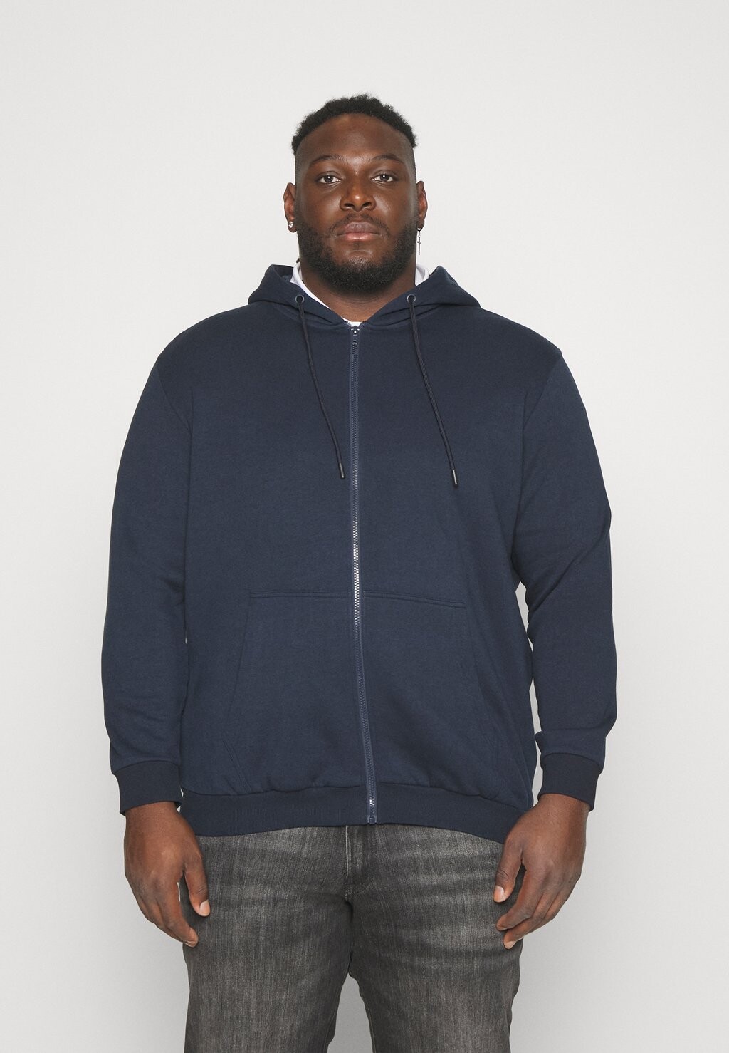 

Толстовка на молнии JJEBRADLEY ZIP HOOD Jack & Jones, темно-синий пиджак