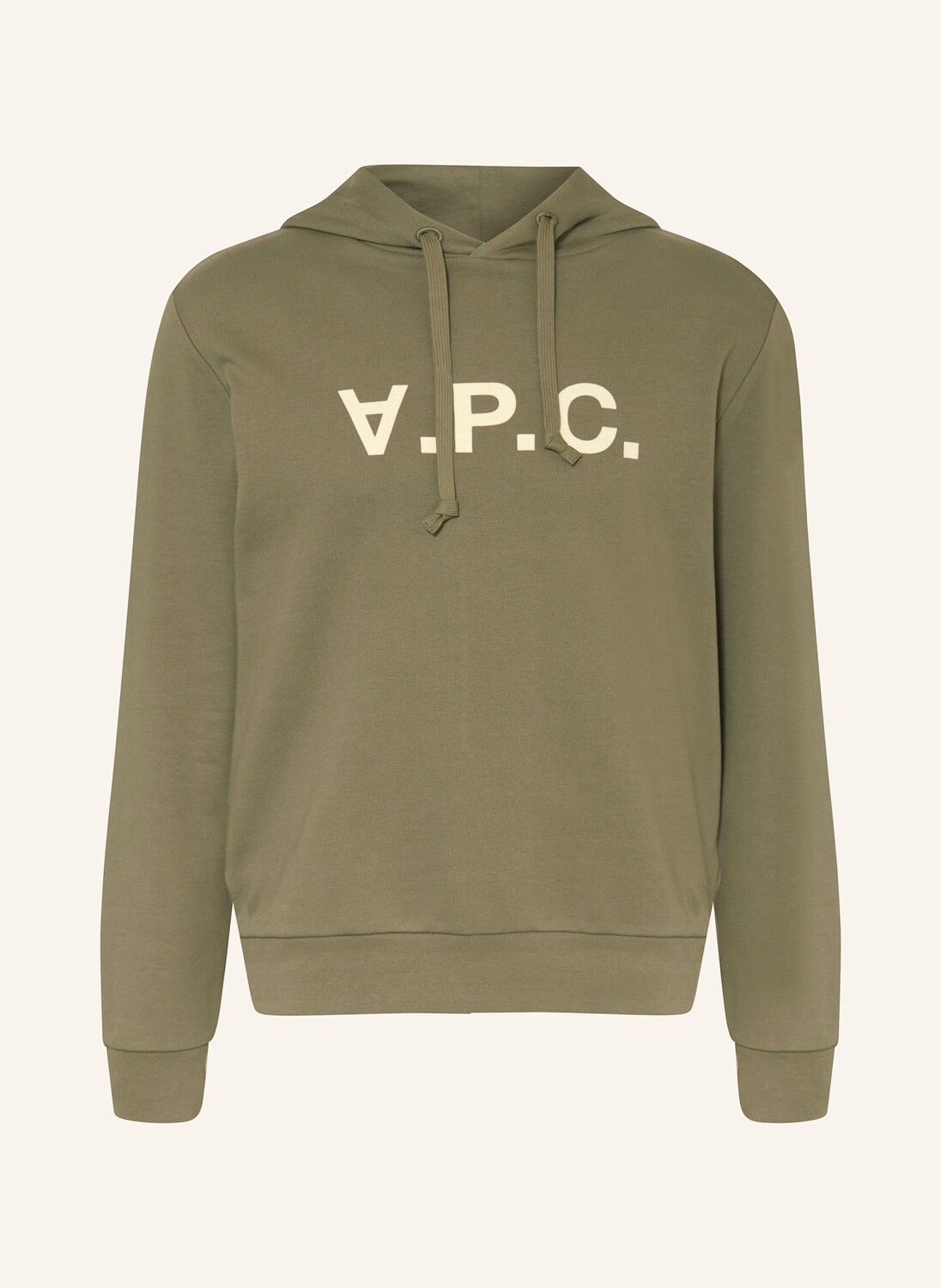 

Толстовка с капюшоном A.P.C., хаки