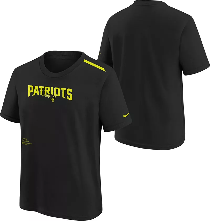 

Черная футболка Nike Youth New England Patriots 2023 Volt