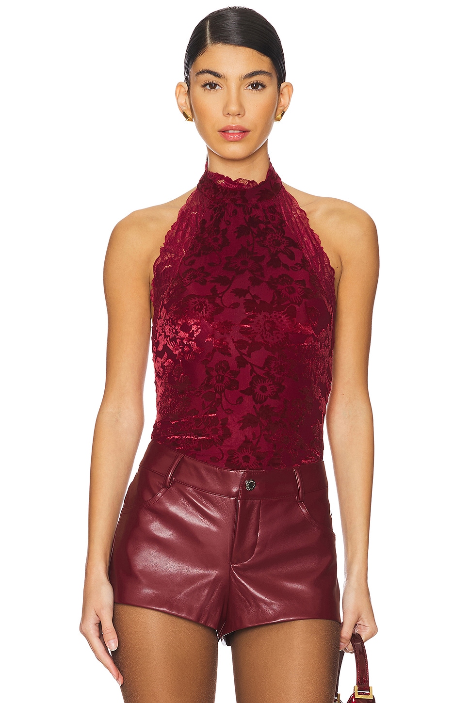 

X интимно fp поздний ночной комбинезон Free People, фиолетовый