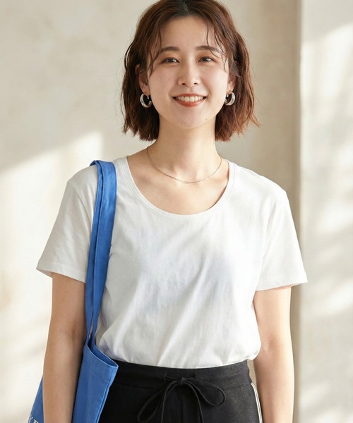 

Футболка Slim Fit с U-образным вырезом TRUSS, белый