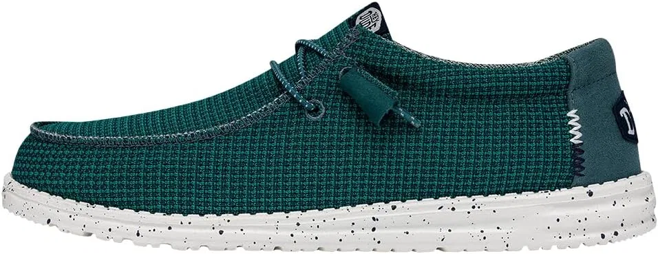Мокасины мужские HEYDUDE Wally Sport Mesh, бирюзовый