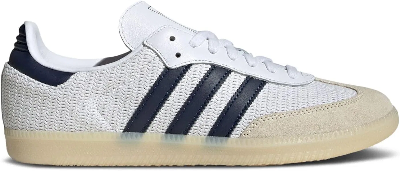 Мужские кроссовки Adidas Originals Samba, Cloud White/Night Indigo/Cream White