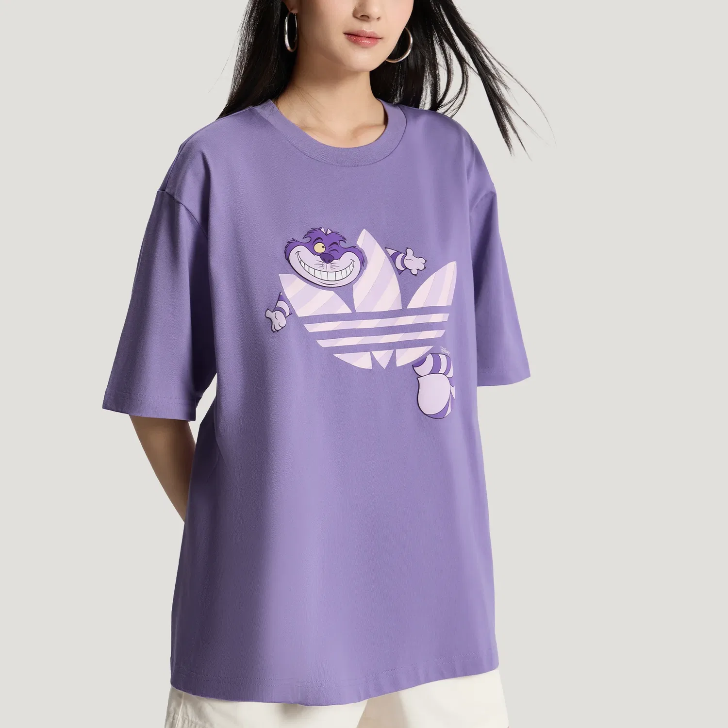 Футболка Adidas Originals x Disney Unisex Magical Light Purple — фото 4