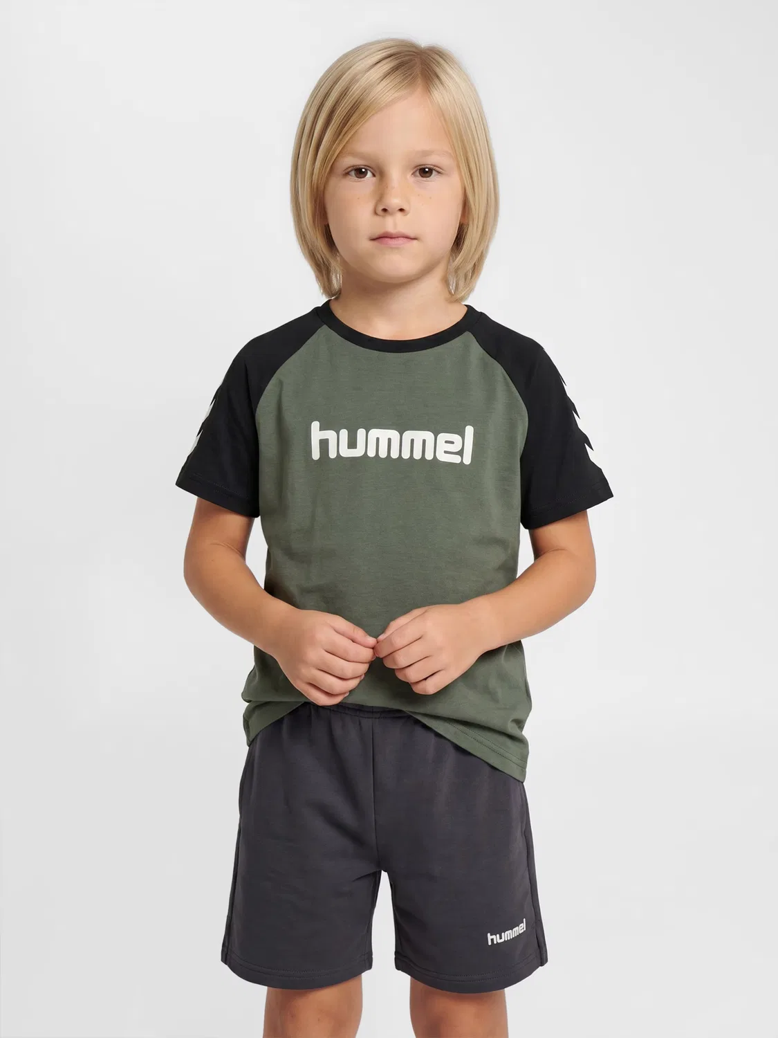 Рубашка Hummel Performance серого цвета — фото 4