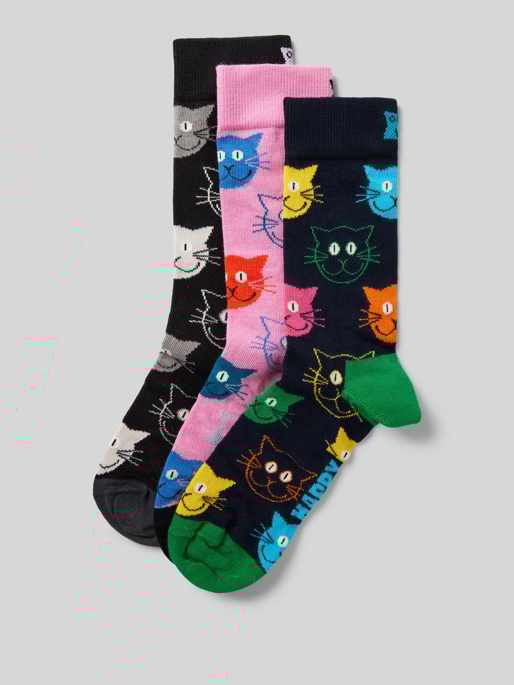 

Носки с рисунком в упаковке 3 шт Happy Socks