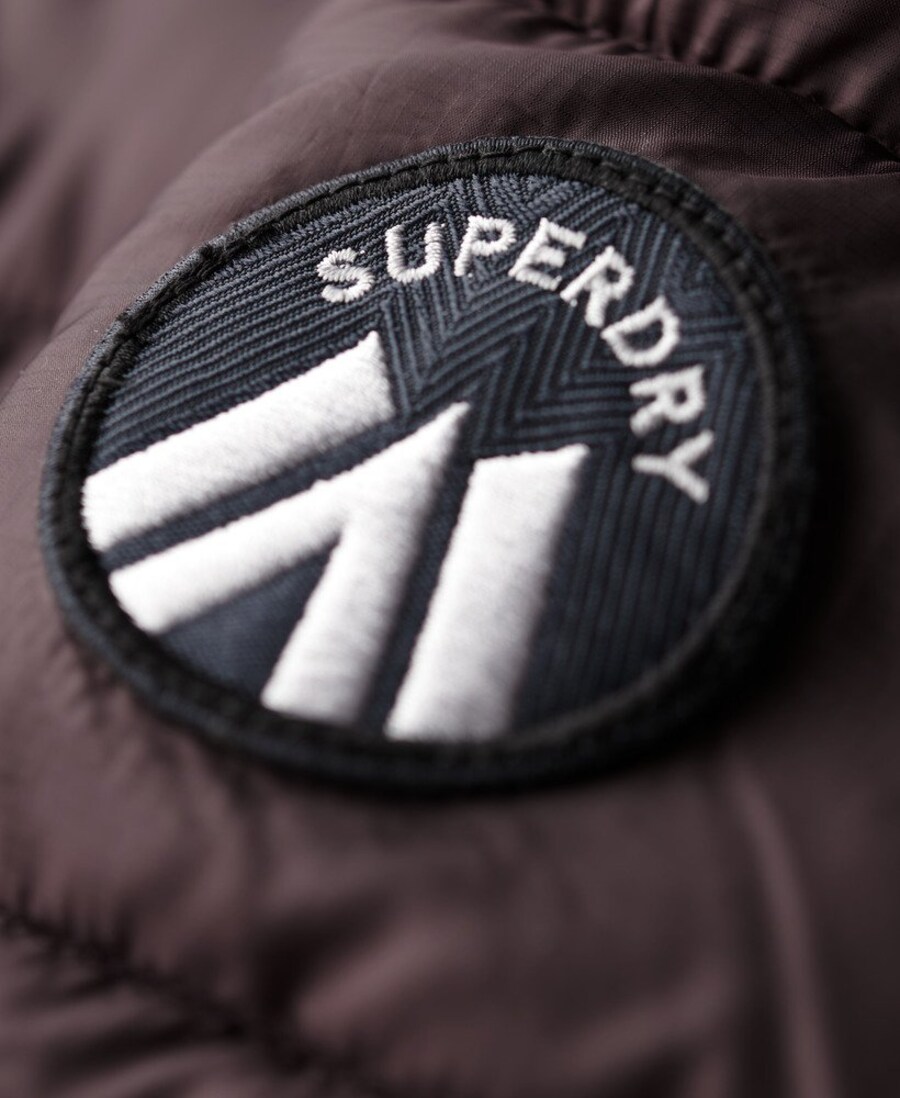 Зимняя куртка Superdry Fuji, Aubergine — фото 4