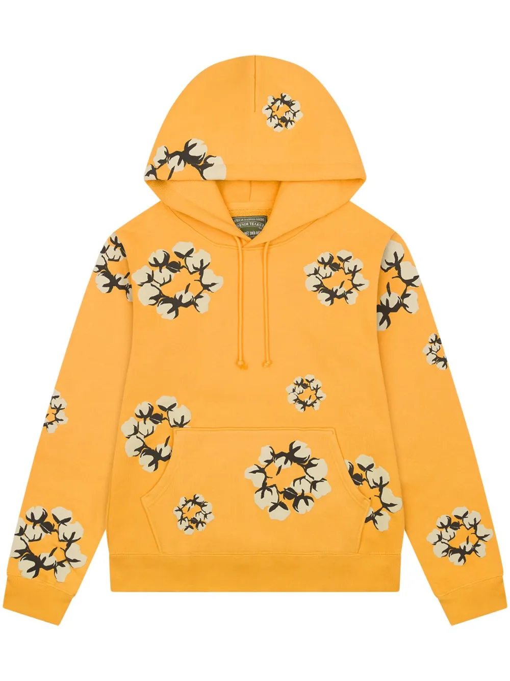 

Худи Cactus Tears Wreath Denim Tears, желтый