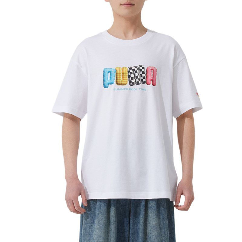 

PUMA Футболка мужская белая Sports Life Collection, Белый, PUMA Футболка мужская белая Sports Life Collection