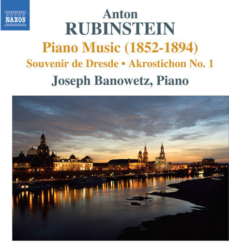 

CD диск Rubinstein / Banowetz: Piano Music (1852-1894) / Souvenir de Dresde