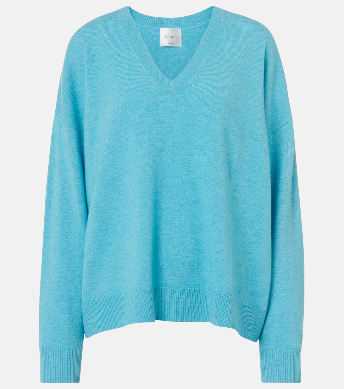 

Свитер Zoe из смеси шерсти и кашемира Leset, Carribean