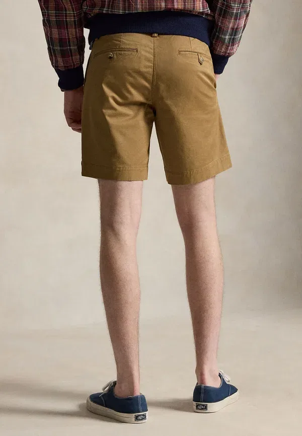 Шорты чинос прямого кроя с заниженной талией Polo Ralph Lauren, 8 дюймов, цвет песчаный серфинг — фото 3