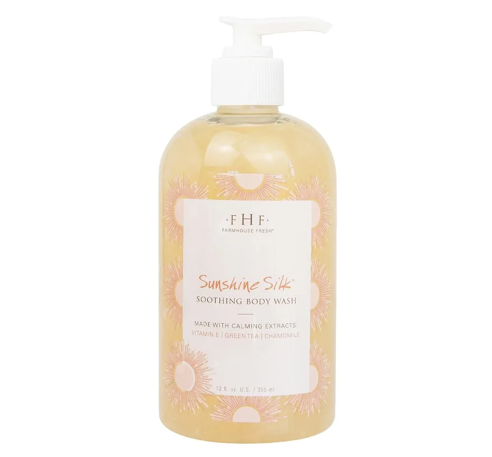 Успокаивающий гель для душа FarmHouse Fresh Sunshine Silk, Green