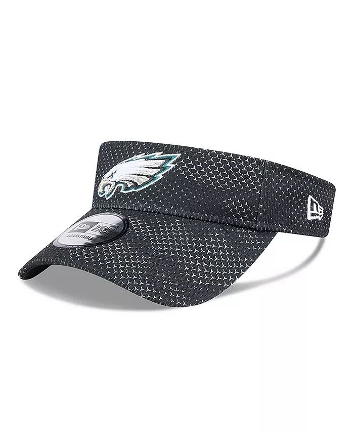 

Черная мужская бейсболка Philadelphia Eagles 2024 с боковым козырьком New Era, черный