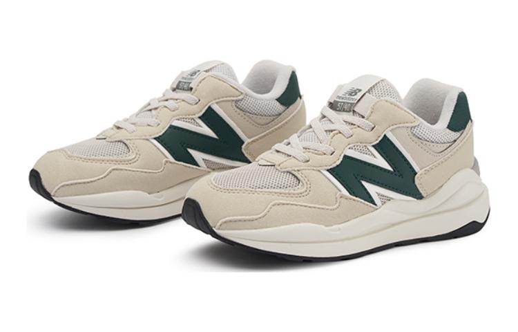 New Balance Детские беговые кроссовки NB 5740 beige green kids' — фото 4