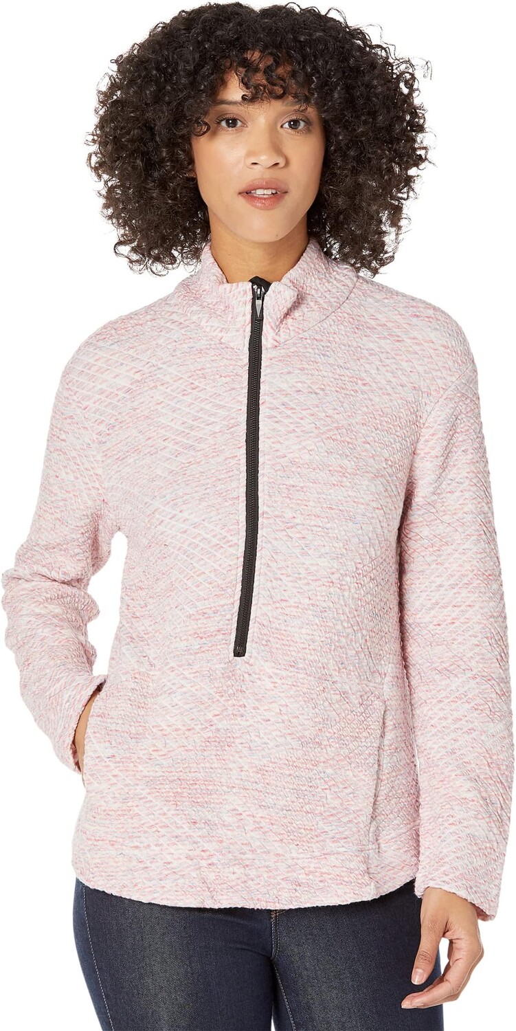 

Свитер Zip It Up с космическим красителем NIC+ZOE, цвет Pink Multi