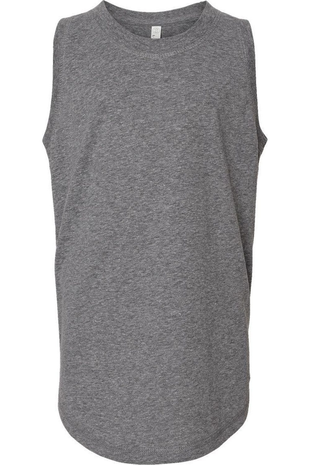 

Свободная майка из тонкого джерси LAT для девочек, цвет granite heather
