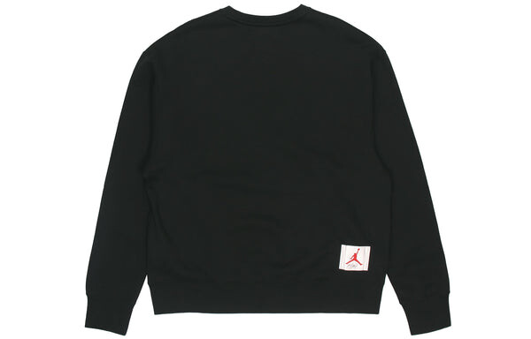 Толстовка Air Jordan Flight MENS Print Crew-neck Sports Black, черный — фото 2