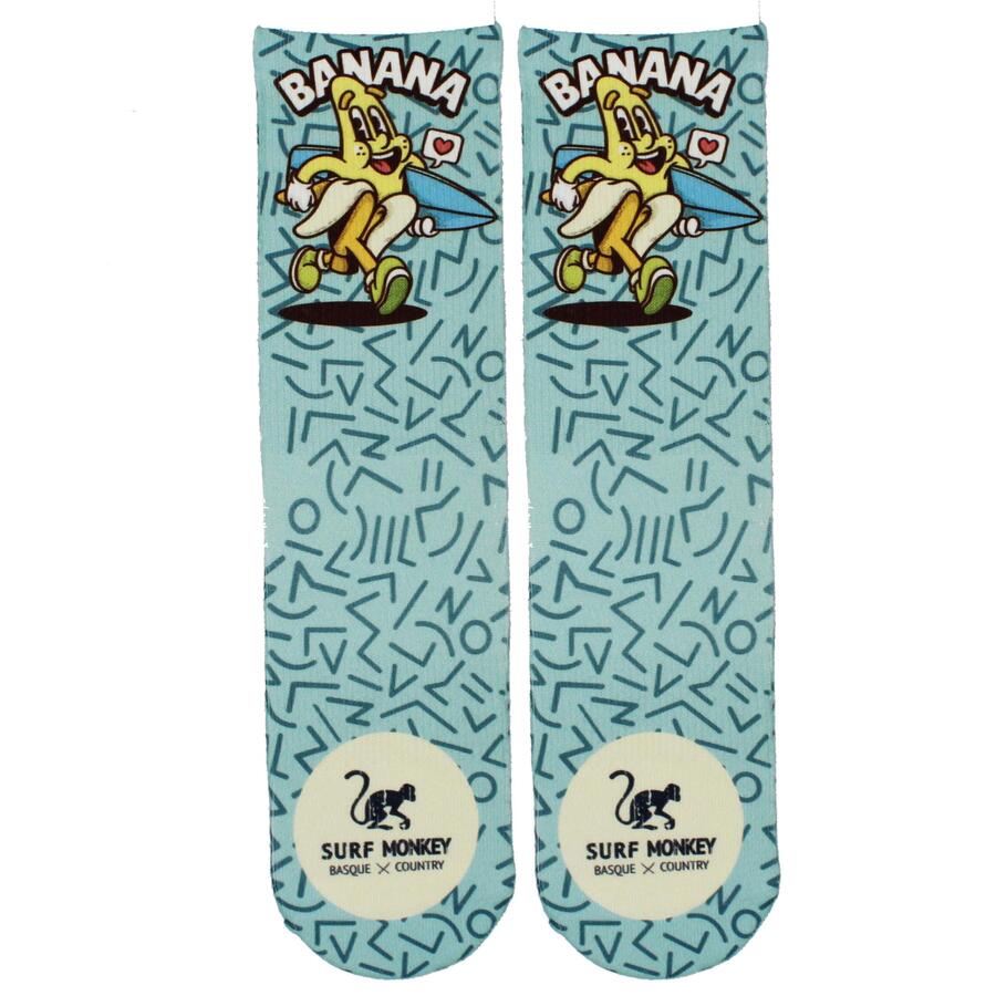 

SURF MONKEY Носки / Мужские и Женские / Длина до икр (банан)