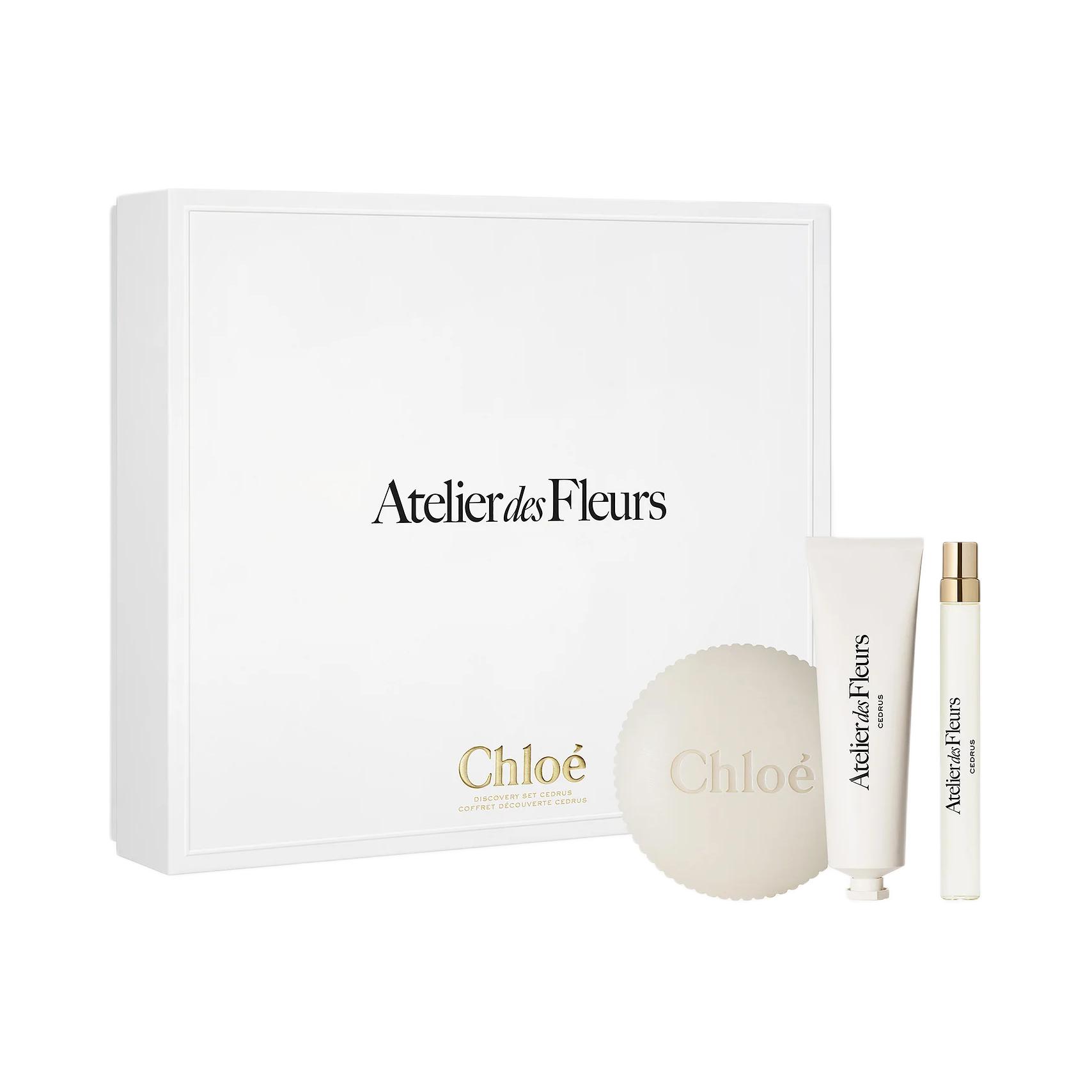 

Chloe Cedrus Fresh набор духов Eau De Parfum EDP деревянный мускус 10мл+50мл+100г Chloé
