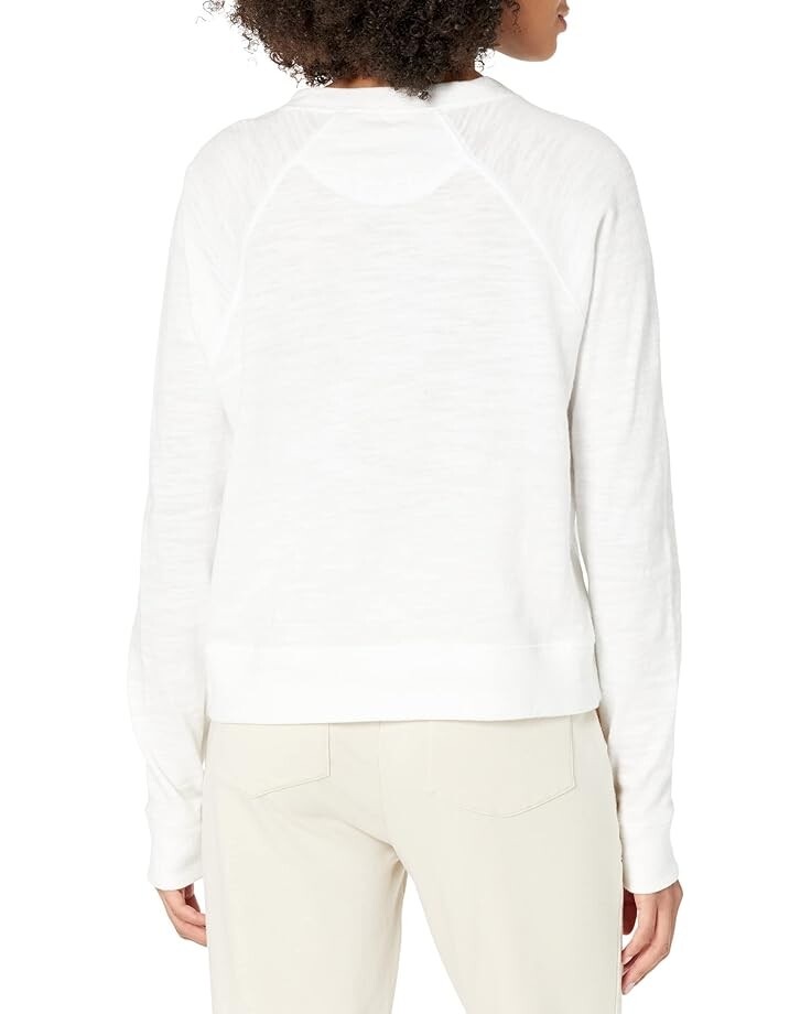 

Толстовка Faherty Heritage Slub Sweatshirt, белый