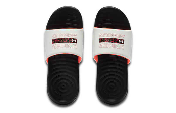 Тапочки ansa graphic slipper black/white Under Armour, черный — фото 3