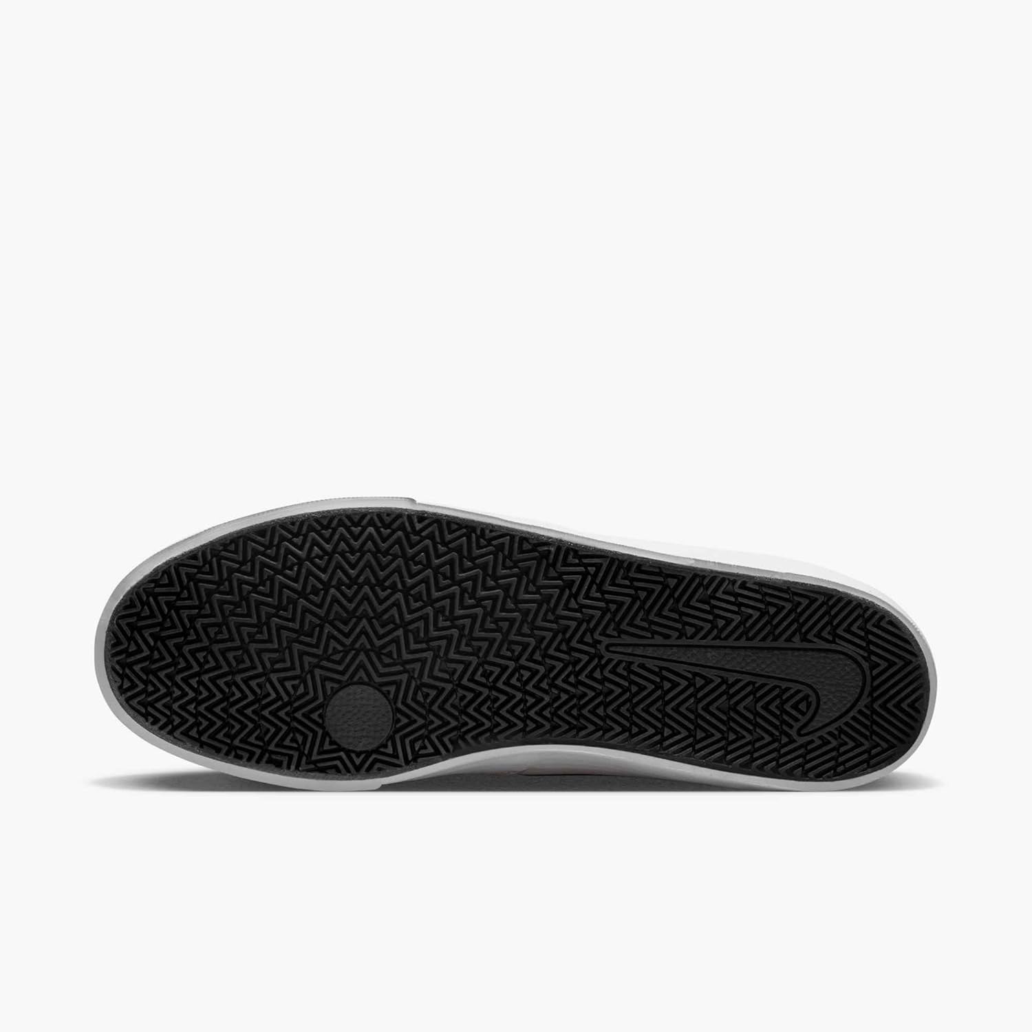 Мужские замшевые кроссовки NIKE Charge, White Black Lt Orewood Brn White — фото 4