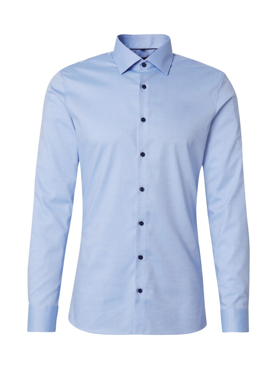 

Рубашка Super Slim Fit на пуговицах OLYMP, светло-голубой