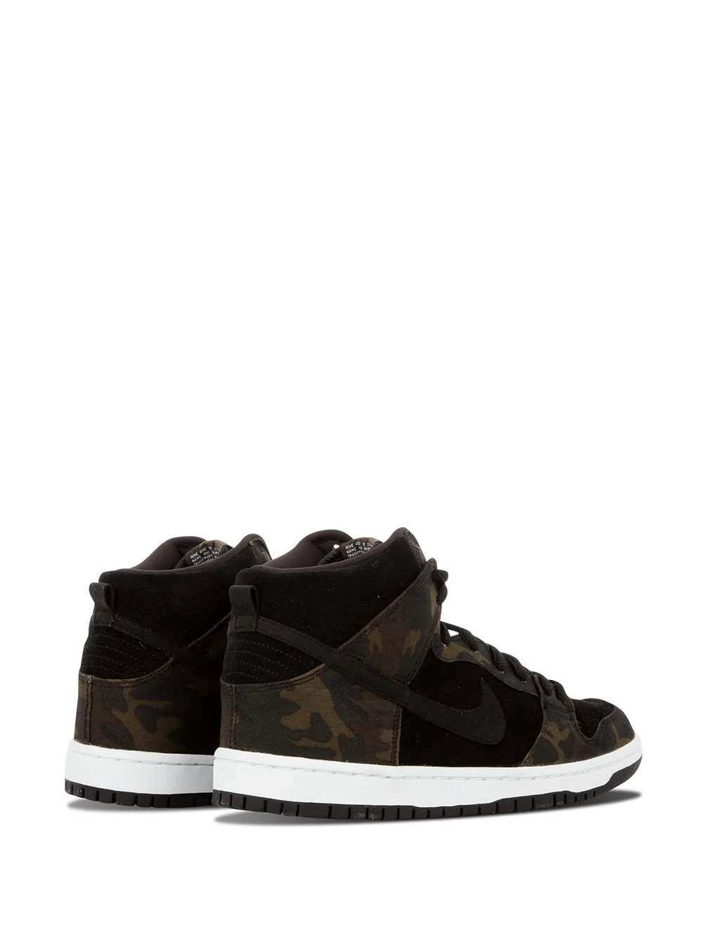 Кроссовки SB Dunk High Pro Nike, черный — фото 3