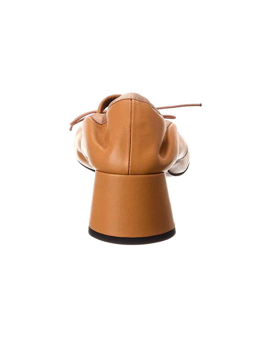 Туфли-лодочки Mary Jane из кожи Proenza Schouler, коричневый — фото 3