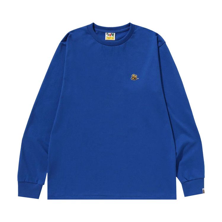 

Футболка BAPE Bee One Point Long-Sleeve Tee, Blue