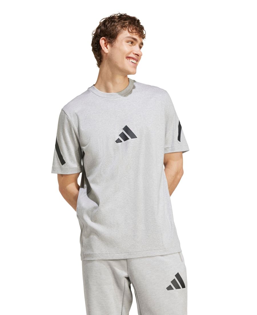 

Мужская футболка стандартного кроя Adidas, Gray heather