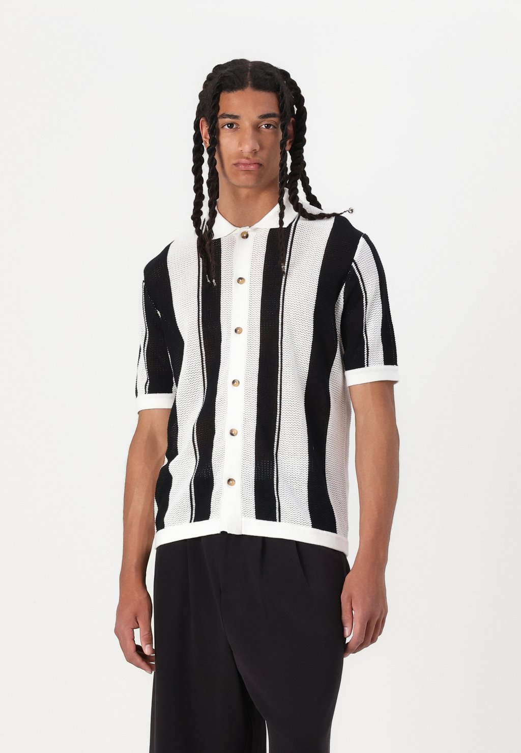 

Рубашка ONSARON STRIPE SHIRT Only & Sons, черный