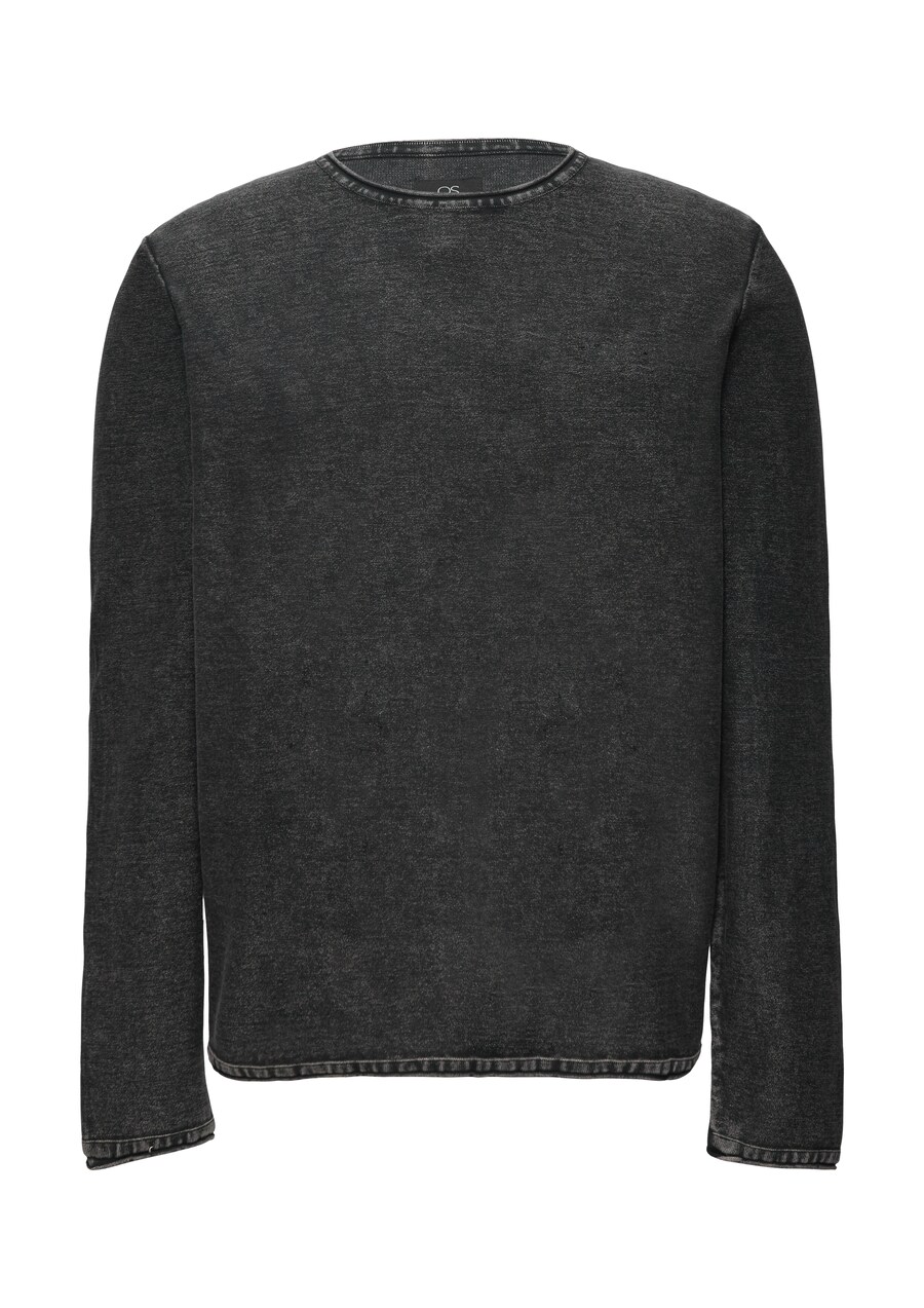 

Свитер QS Sweater, пятнистый черный
