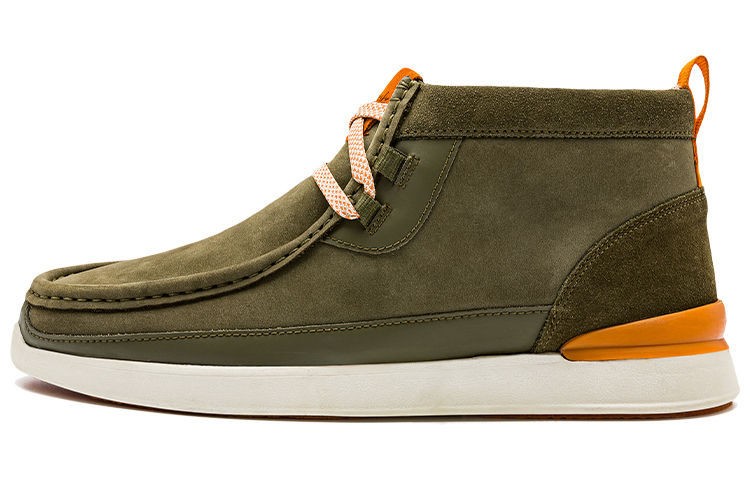 

Clarks Мужские повседневные туфли с высоким берцем, оливково-зеленого цвета