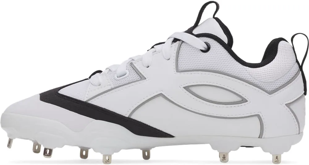 Бейсбольные бутсы Under Armour для мужчин Yard Icon MT, белый/черный