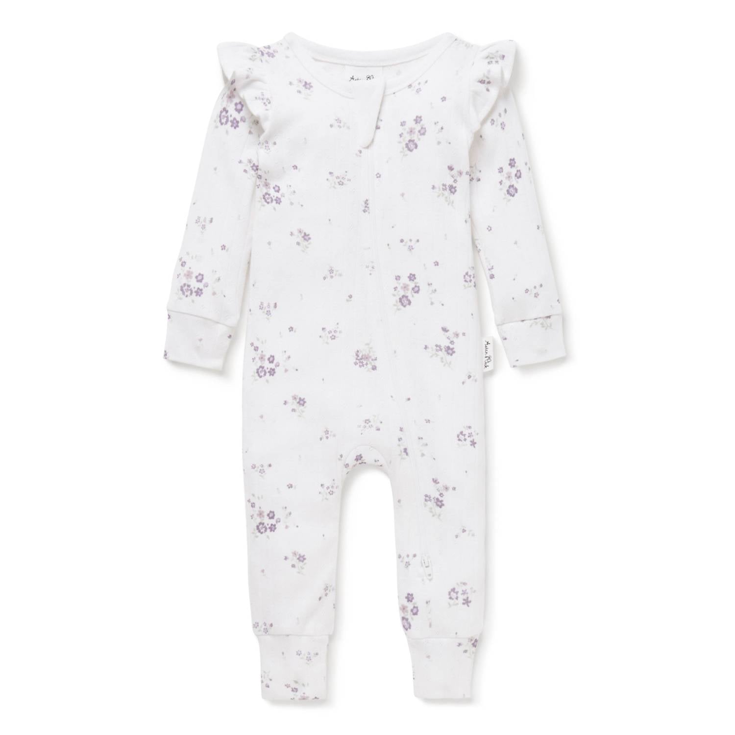 

Комбинезон на молнии Grace Floral в белом цвете Aster & Oak